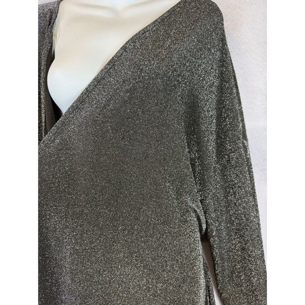 Hayden Black & Silver Shimmer Duster | 2X | New with Tags - Picture 7 of 16